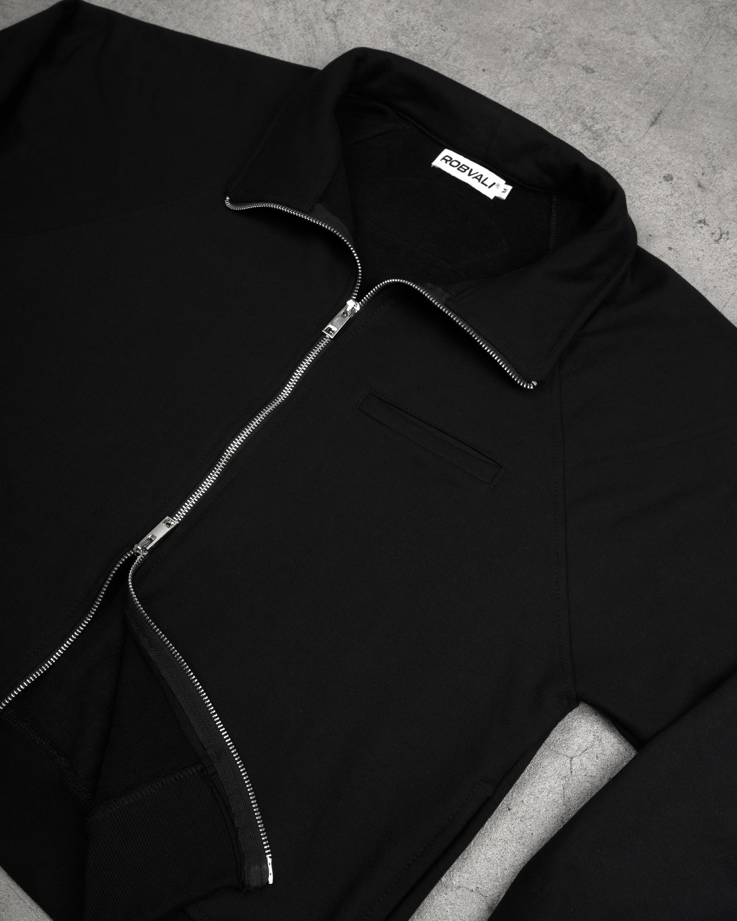 Black Hoodie-Jacket