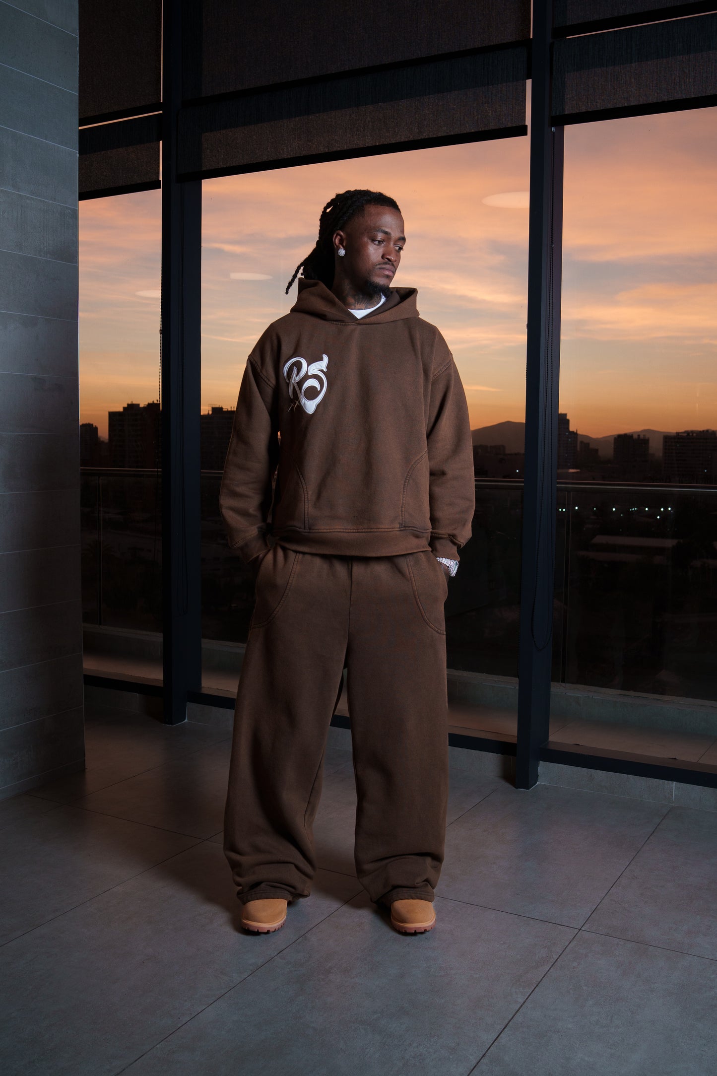 Washed Brown RS Hoodie