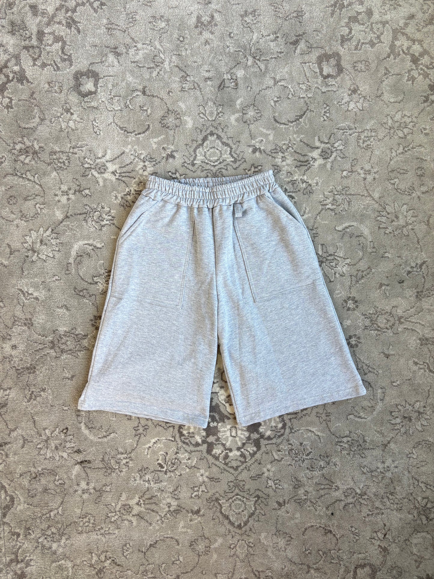 Grey Basic Jorts